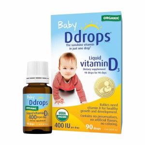 Baby D DROPS Bebeklere Özel D Vitamini 400 IU(90 damla) Ddrops Ddrop