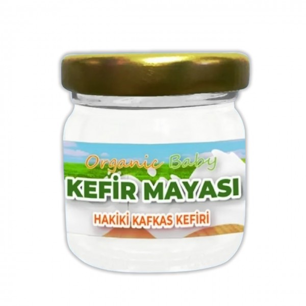 Organik Kefir Mayası-Bebekler ve Büyükler için-Tadına Bayılacaksınız